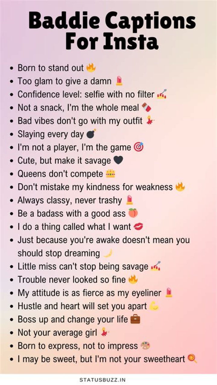100+ baddie captions for Instagram to improve your social media game