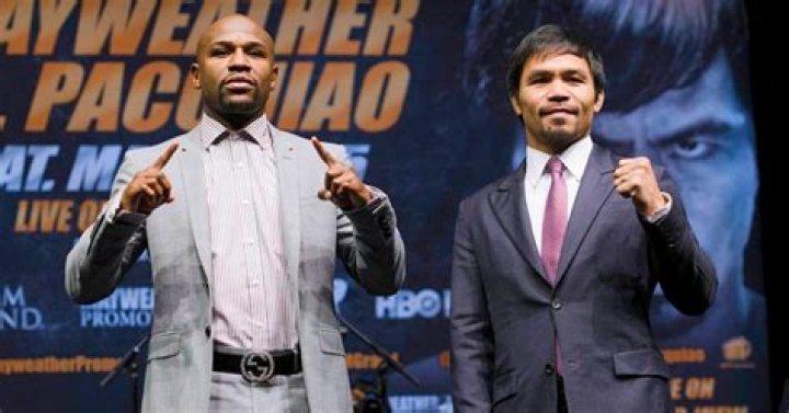 After Their Fight, Floyd Mayweather Spent $1.2 Million At A Club... Manny Pacquiao Volunteered At Orphanage.