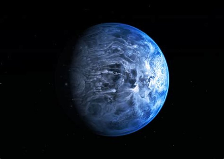 Blue Planet Discovered Where It Rains Glass