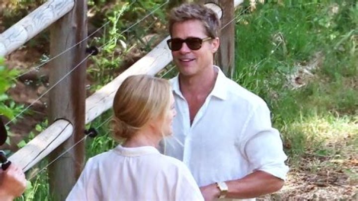 Brad Pitt Is All Smiles While He Films A Commercial In France: Photos – Hollywood Life