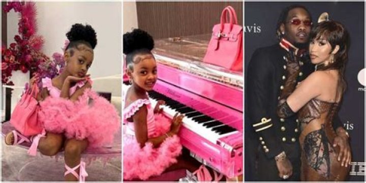 Cardi B and Offset’s 5-Year-Old Daughter Kulture Kiari Showered With N16m Hermès Birkin Birthday Gift