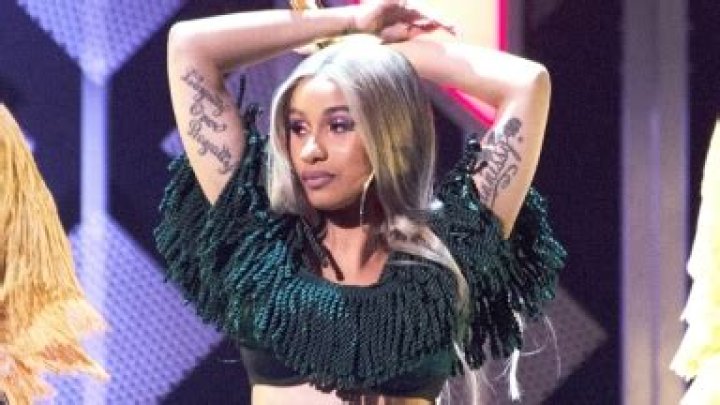 Cardi B Rocks Black Bikini & Hilariously Reveals What Her Stomach Looks Like Not ‘Sucked In’