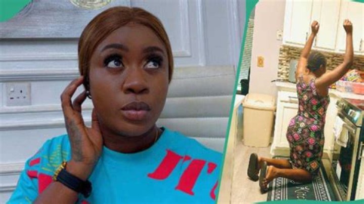 “Couldn’t U Watch YouTube?” Actress Olayinka Solomon’s Hubby Taunts Her As She Burns Grilled Chicken