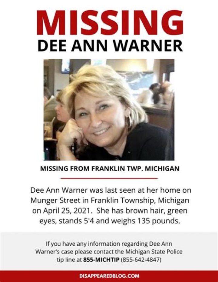 Dee Ann Warner Missing Update 2023: Dale Warne Arrested