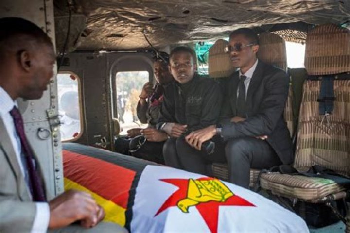 Does Robert Mugabe's coffin have a camera inside?