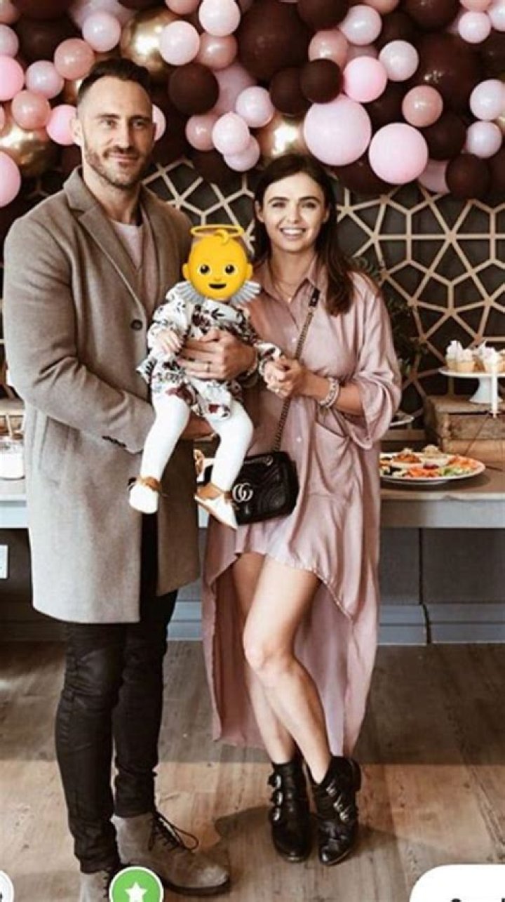 Faf du Plessis Children- Daughter Amelie And Zoey Plessis