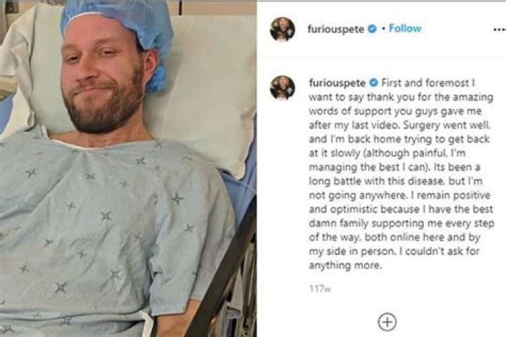 Furious Pete Has Beaten Cancer Multiple Of Times