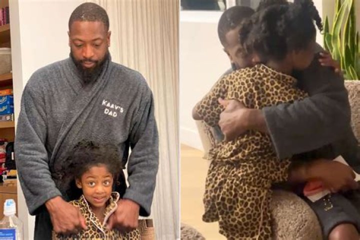 Gabrielle Union & Dwyane Wade’s Daughter Kaavia, 2, Is So Cute Splashing In The Pool