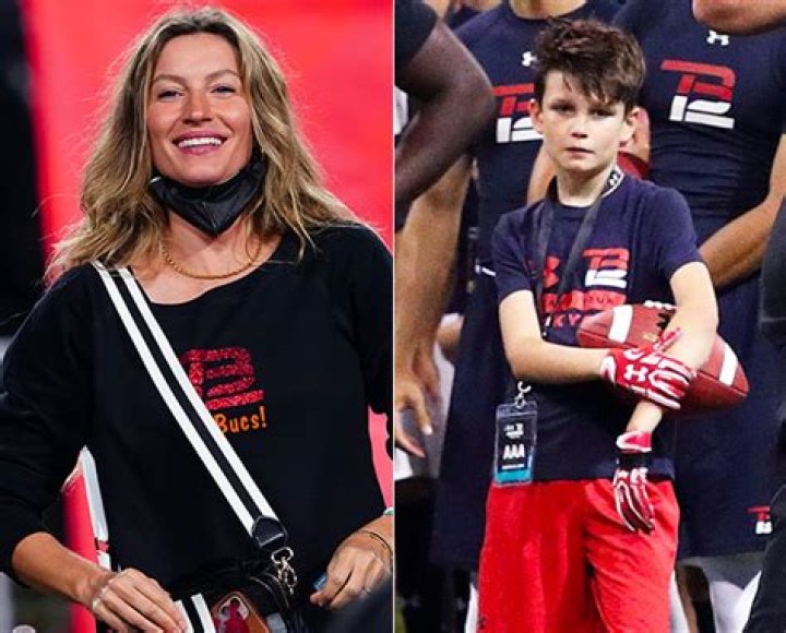 Gisele Sends Loving Message To Tom Brady’s Son Jack On 16th Birthday & Shares Photo Of Him Towering Over Her