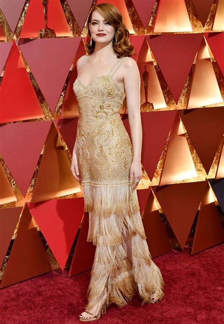 Gold Gowns At The 2017 Oscars — SEE PICS