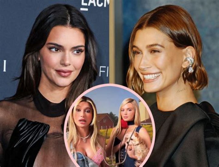 Hailey Bieber & Kendall Jenner Twin In Masks & Lingerie For Doja Cat – Hollywood Life