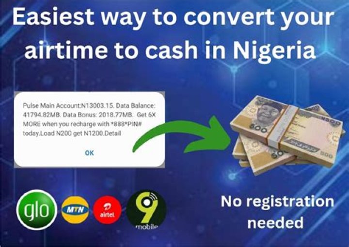 How to convert airtime to cash in Nigeria