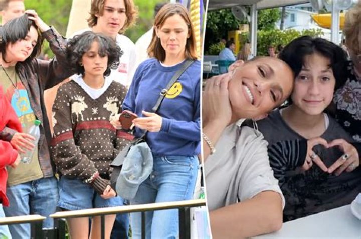 Jennifer Garner Holds 9-Year-Old Son Samuel’s Hand As She Picks Him Up From School