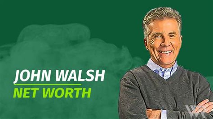 John Walsh Net Worth – How Much is Walsh Worth?