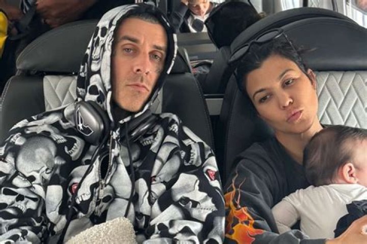 Kourtney Kardashian Gifts Travis Barker With His ‘Dream’ Buick For His 46th Birthday — Photos