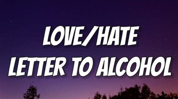 Love Hate Letter To Alcohol by Post Malone from USA