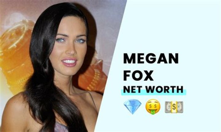 Megan Fox Net Worth – $8 Million