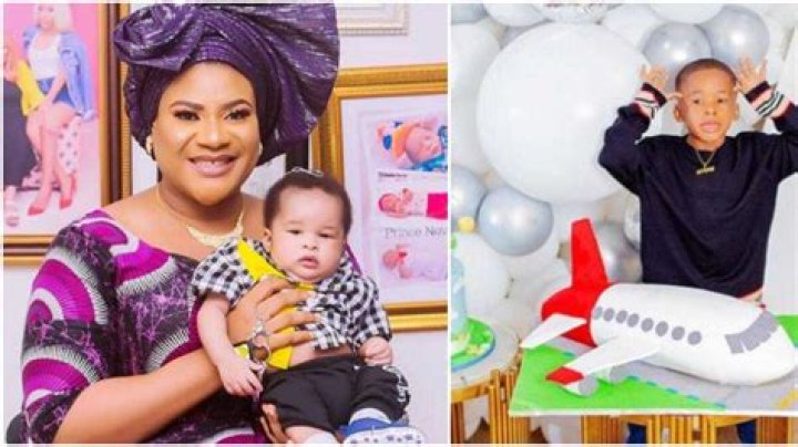 “My Odogwu Is 4”: Nollywood Star Nkechi Blessing Marks Son’s Birthday With Cute, Loving Pictures
