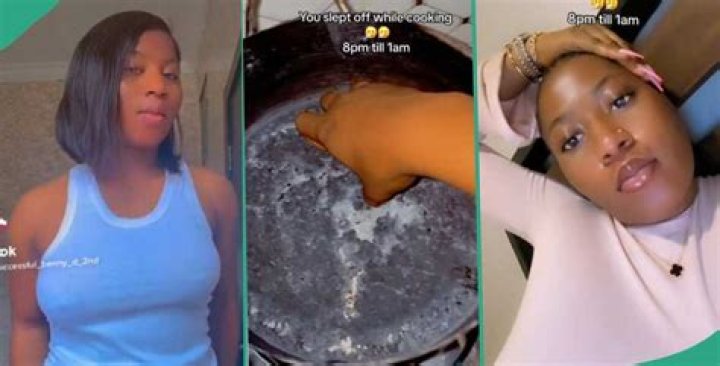 Nigerian Lady Sleeps off While Cooking at 8pm, Makes Interesting Discovery When She Woke up at 1am