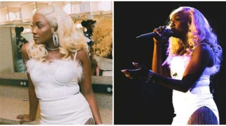 Singer Simi Goes Blonde for Her Washington DC Performance, Fans Unimpressed with Outfit
