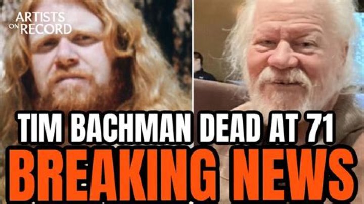 Tim Bachman, Co-Founding Member of Bachman Turner Overdrive Dies at 71