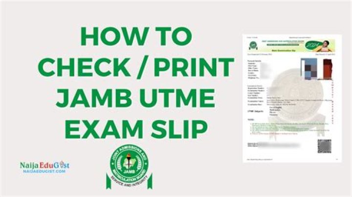UTME 2024: “Not Registration Slip”, JAMB Discloses Document to Take to Exam Centre