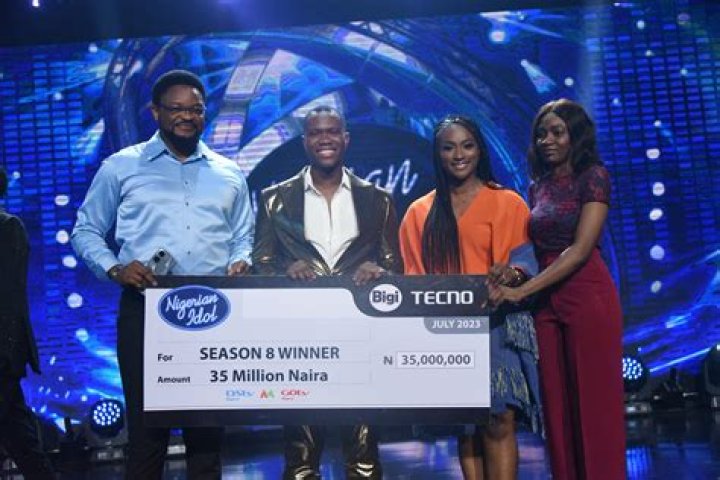 Victory Gbakara Wins Nigerian Idol Season 8, With N100m Million Grand Prize