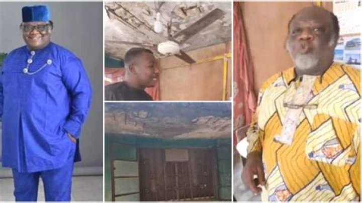Video Shows Terrible State of Actor Kanran as Agbala Gabriel Visits Him: “Equipment of Over N500m Burnt”