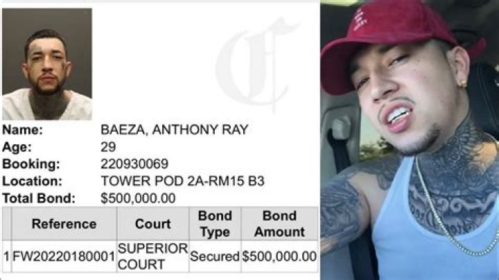 Who Is Baeza Baby Momma? Find Out Why He Is Locked Up